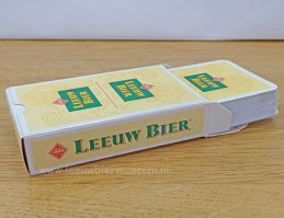Leeuw bier kaartspel geel wit leeuw 02